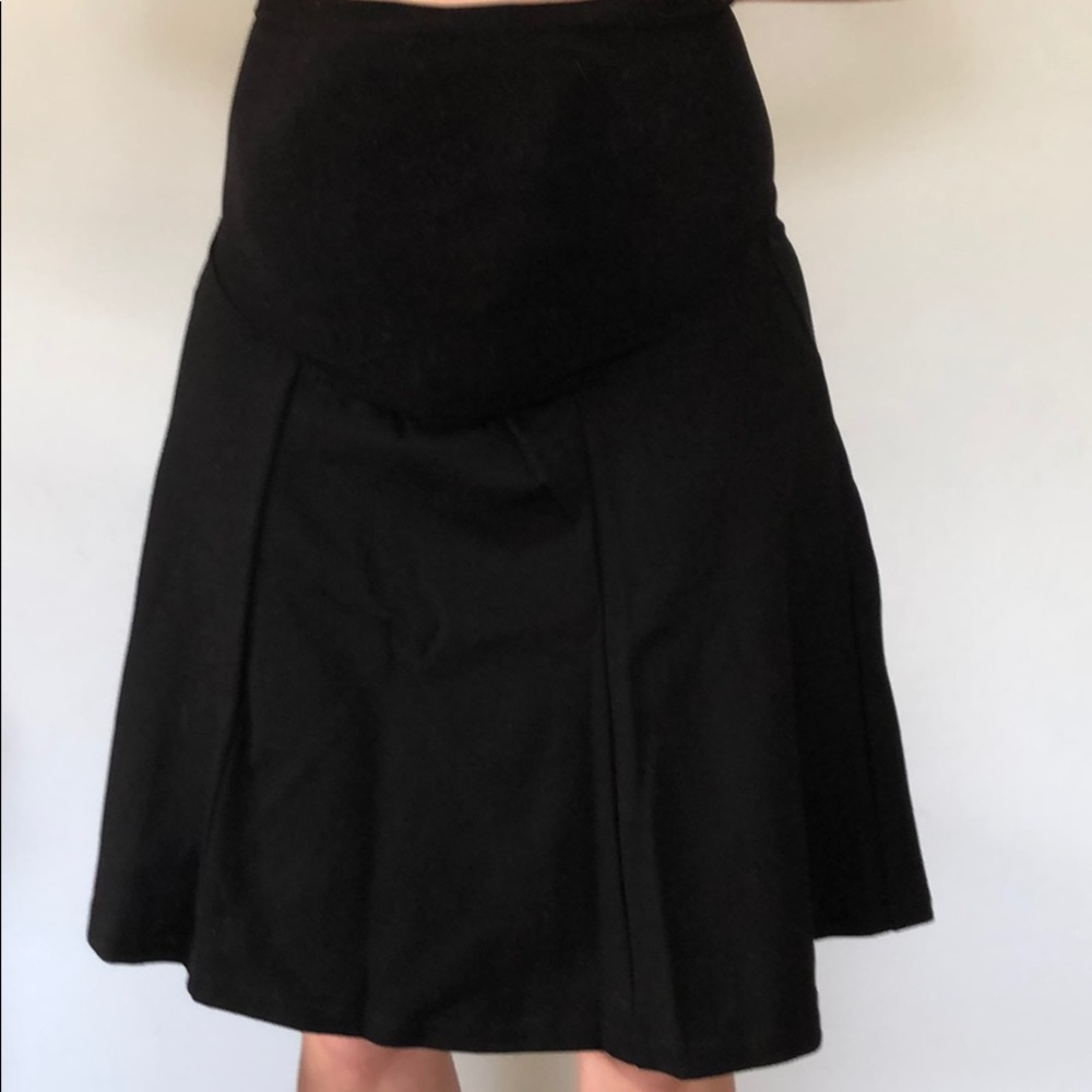 Maternity skater skirt